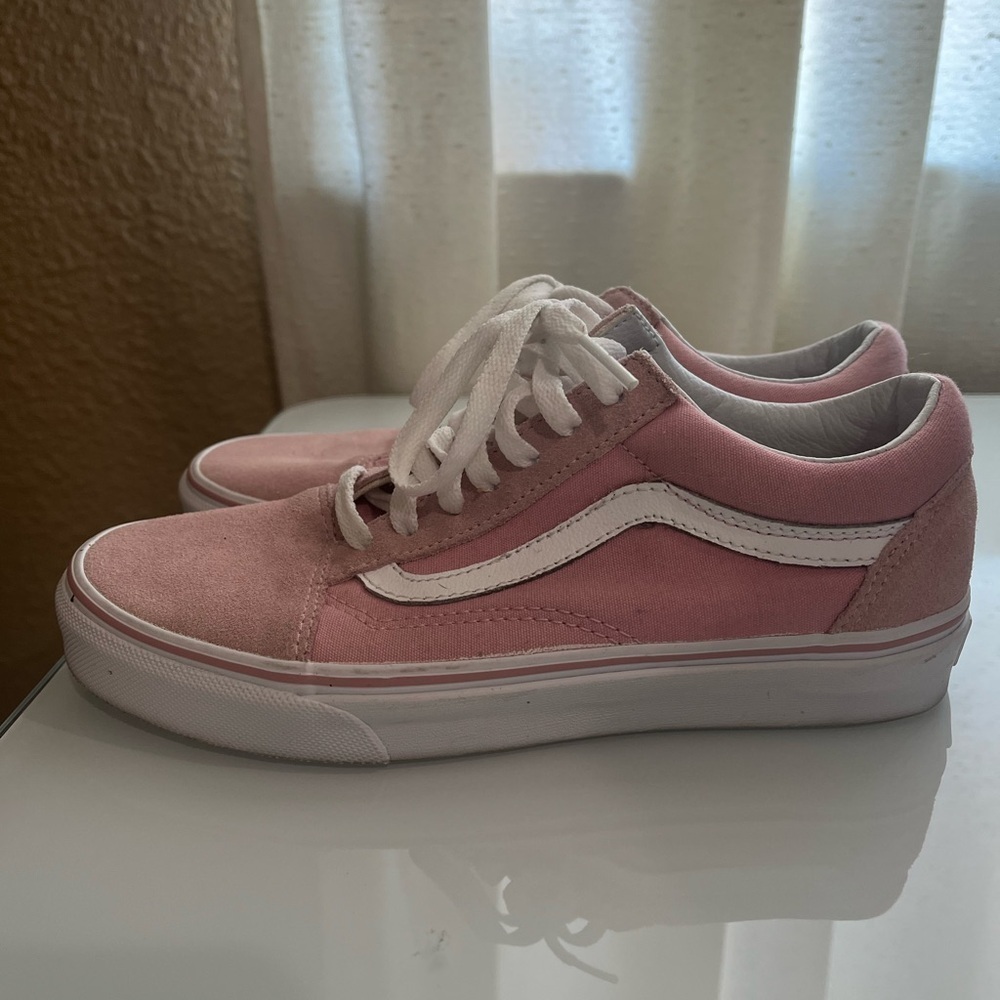 VANS LADIES PINK SNEAKERS